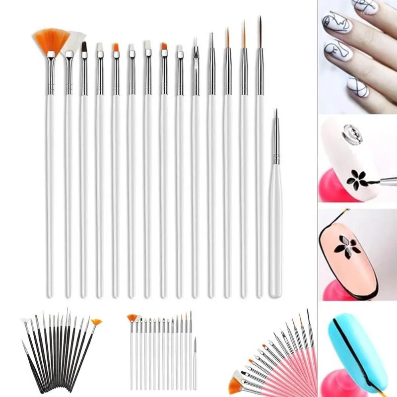 Nail Paint Brush Set With Practical Tools: Brushes, Dots, Pens, And Gel  Polish Brusles For Painting And Drawing From Extranordinary, $11.7