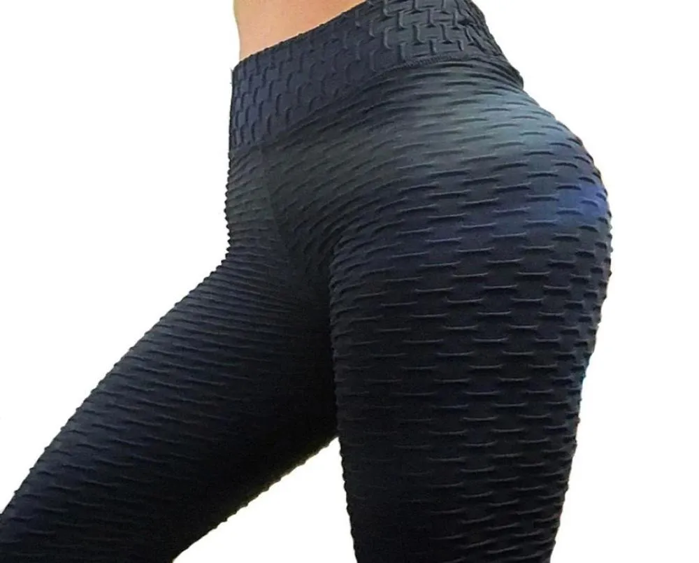 Yoga kläder leggings kvinnor byxor hög midja träning gym tights sport kvinna fitness löpande byxor skjuta upp leggins solid yoga cl5108351