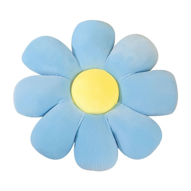 Coussin de fleur de marguerite, coussin de canapé en peluche, coussin de chaise sédentaire de bureau, coussin de sol de Tatami de tournesol, coussin de relaxation des fesses 40/55cm