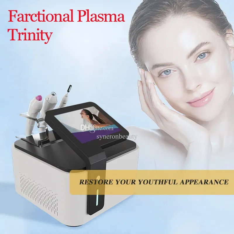 Machine multifonctionnelle de thérapie au plasma de beauté 3 en 1 système lifting du visage raffermissant la peau plasma portable