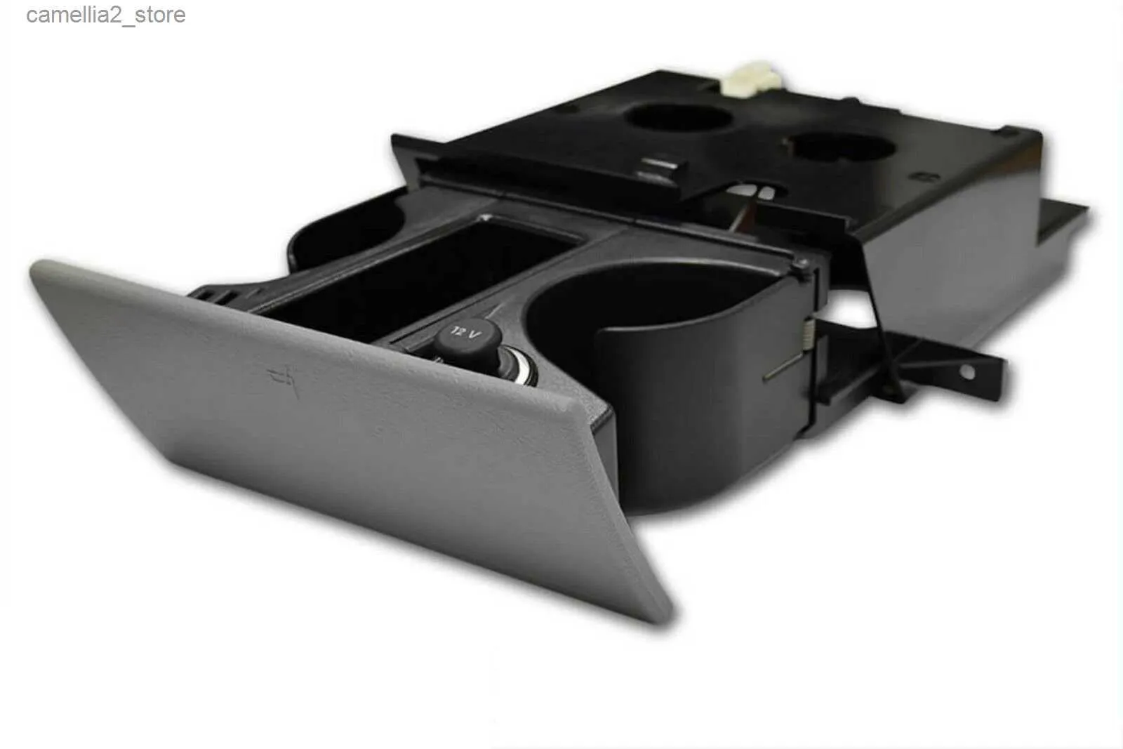 Car Cup Holder Ashtray Coin Storage for VW T5 Transporter 2024 Black Plastic Drink Holder