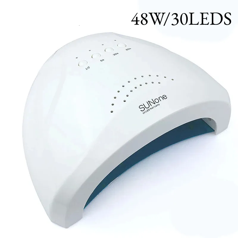 Asciuga Unghie SUNone 48W Lampada UV LED per Unghie Lampada Professionale per Asciugatura Smalto Gel con 4 Timer Gear Protable Smart Nail Dryer Strumenti per Unghie 230425