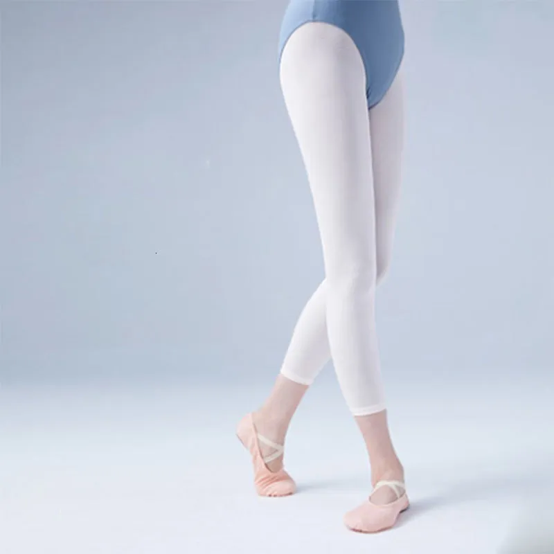 Footless Ballet Practice Leggings For Women And Children White Thigh High  Sports Socks Dance Pantyhose Stockings 230425 From Xing09, $8.99