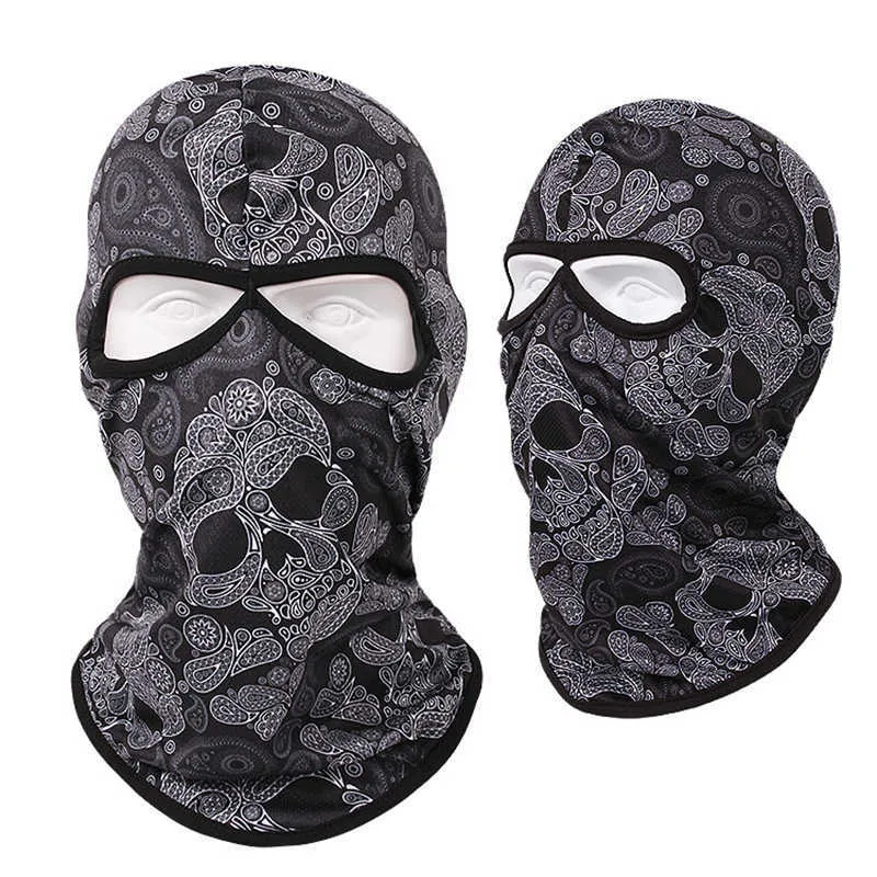 Casquettes De Cyclisme Masques Crâne Bandana Cagoule Hommes Femmes Masque De Ski Coupe-Vent Sport Écharpe Équitation Couverture Complète Pêche Randonnée Cache-Cou Bouclier Visage J230422