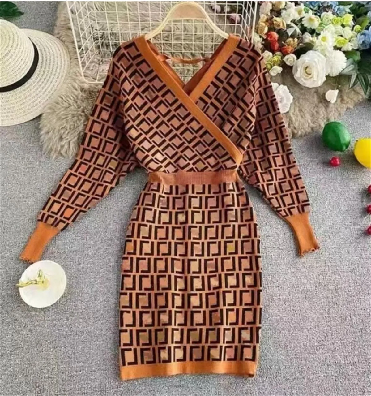 Fendi hot sale dress dhgate