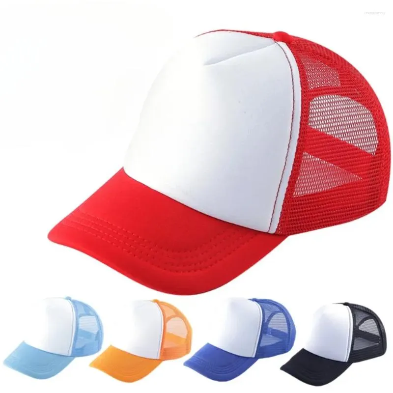 Gorras de bola Ajustable Juventud Sombreros de malla Gorra de béisbol Verano Camión Conductor Transpirable Gorras De Beisbol Para Hombres Era