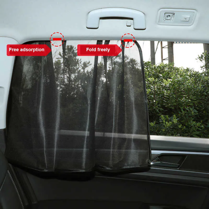 1 Stücke Magnetische Auto Seitenfenster Sonnenschutz UV Schutz
