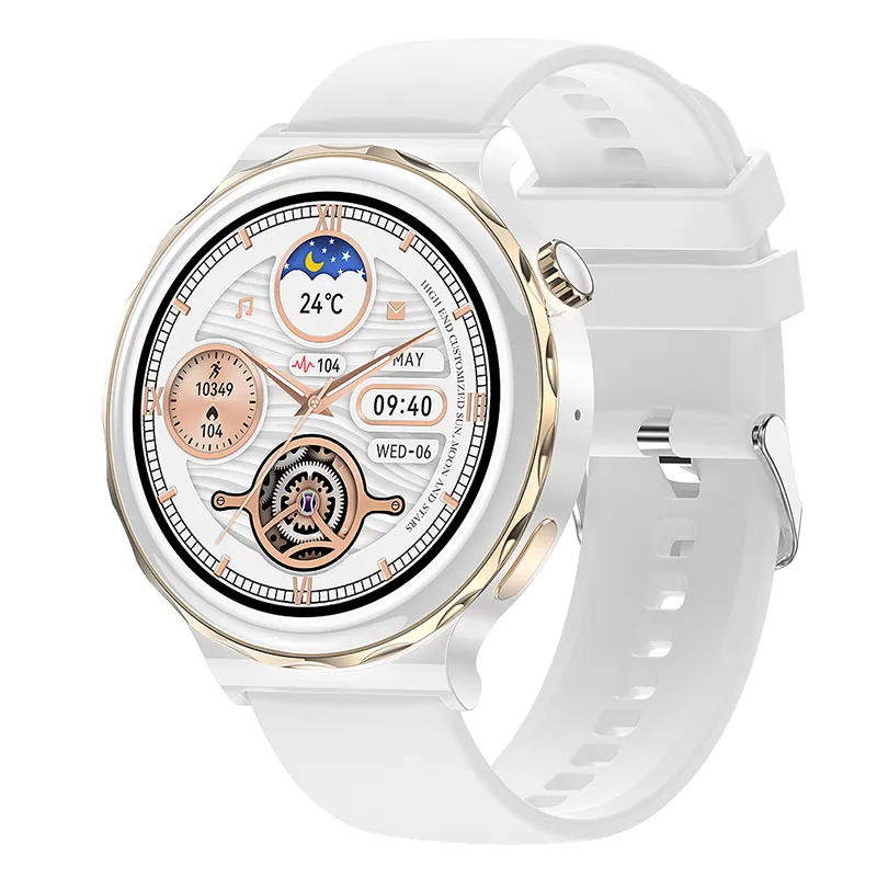 NFC Bluetooth chiamata 360*360 schermo HD Smart Watch donna impermeabile sportivo Fitness Tracker AI controllo vocale Smartwatch da donna