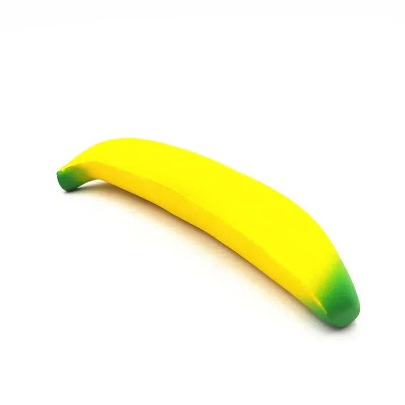 18 cm Super lent décompression Décompression Toy Simulation Fruit Banana Toys Kid Novelty ToysParty Supplies DF211