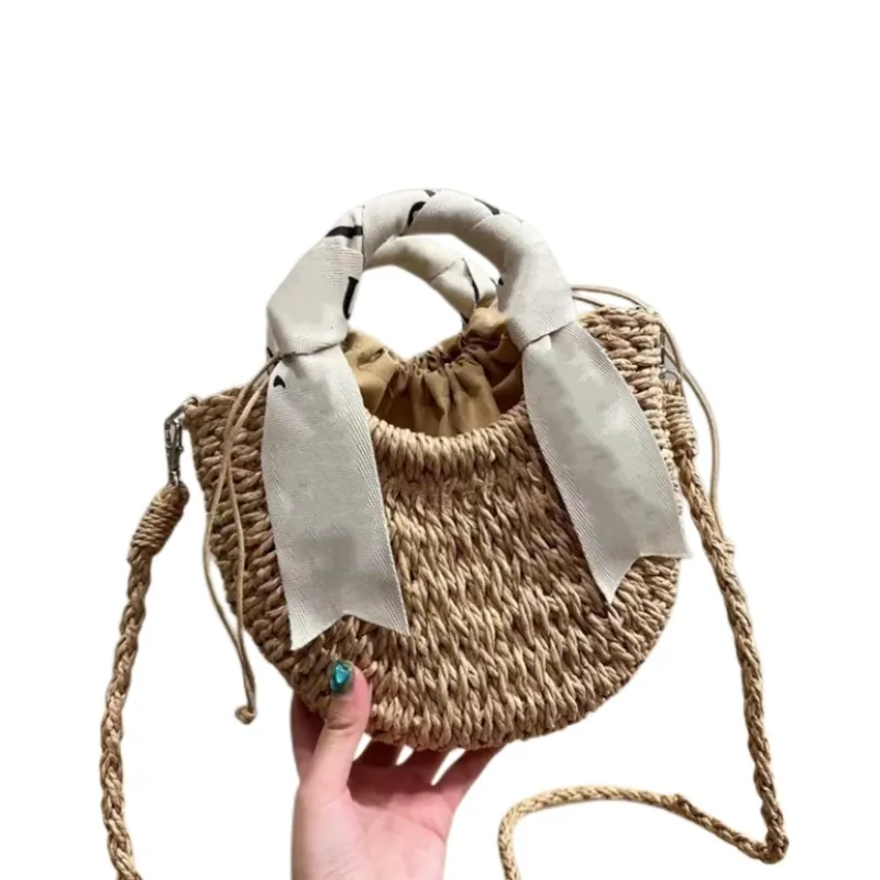 Économisez gros sur les achats en gros de Sacs À Main De La Plage De Plage  De Paille Sacs À Main De La Paille De Créateurs Sac Fourre Tout Élégant En 