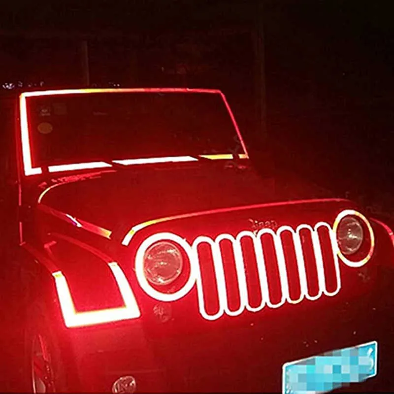 Adesivi Catarifrangenti Nastro Riflettente Per Auto, Nastro Di - Foto 7