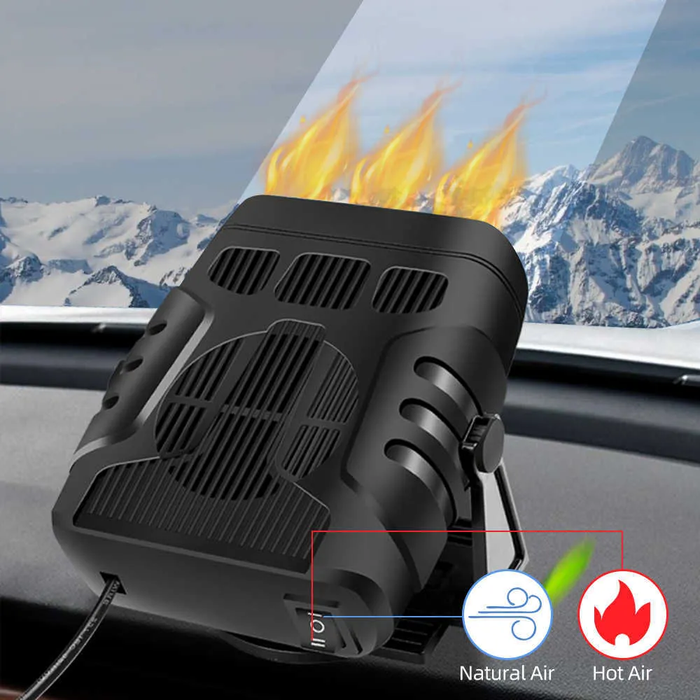 Auto Comfort 12V/24V Car Heater With Fast Heating & Cooling Modes