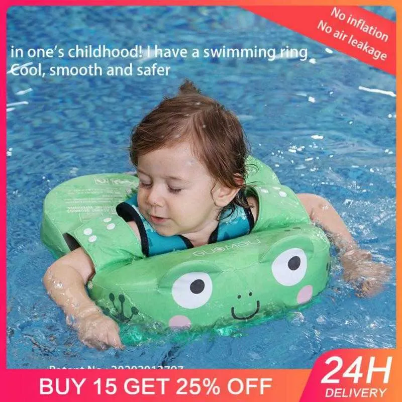 Life Vest Buoy Mambobaby 16 Typer Icke -påverkande nyfödda Baby Swimming Float Lying Swimming Ring Pool Toys Swim Trainer Floater för Summer J230424