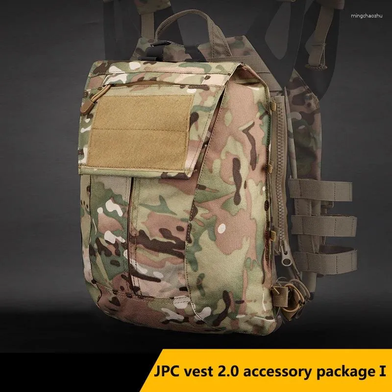 Hunting Jackets 1000D Nylon JPC gilet tactique 2.0 Camou haute capacité extension extérieure accessoire paquet sac de rangement peut être assorti avec