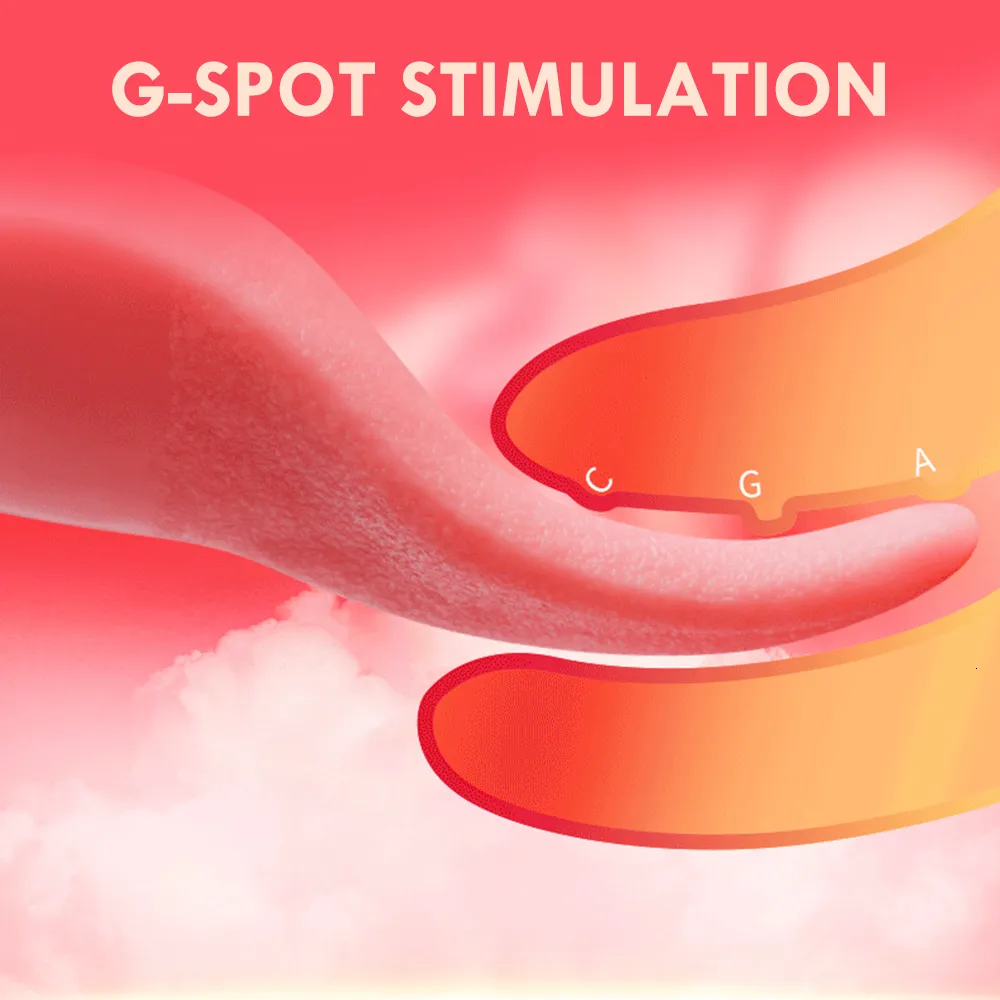 Vibrators 10 Mode Heating Tongue Licking Vibrator Mini Sex Toys for Women Clit Stimulator G-spot Nipple Female_voghion.com