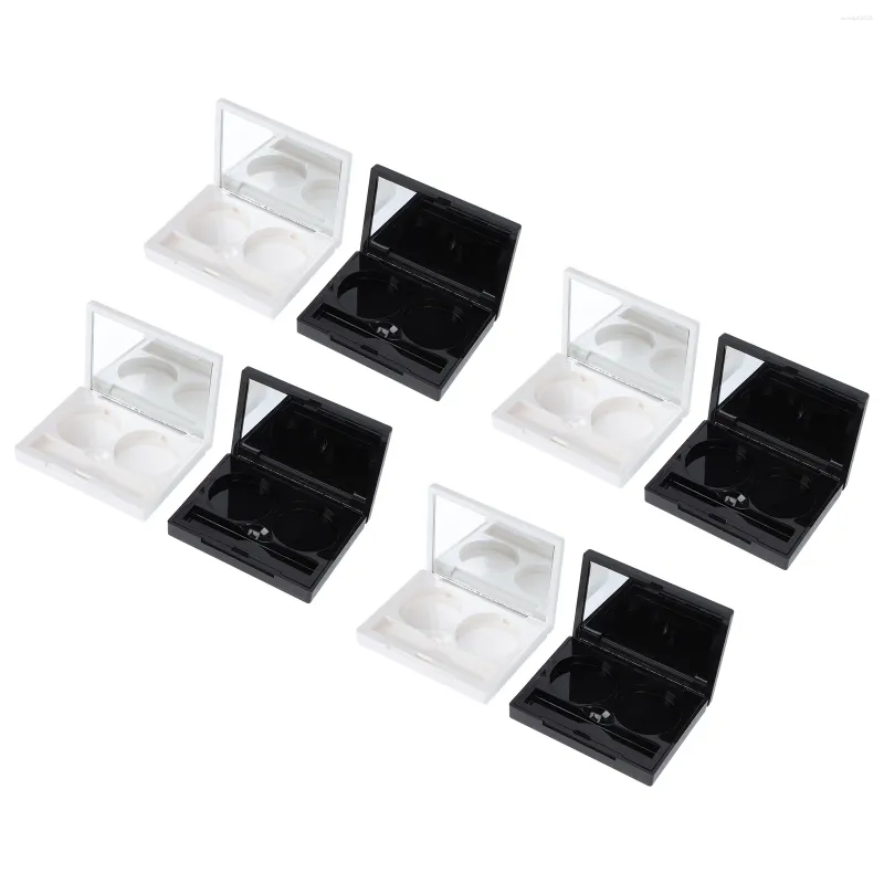 Frames 8 stuks opbergdoos oogschaduw reiscontainers make-up tas plastic leeg