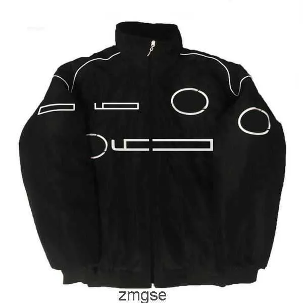 F1 Ceket Siyah Sonbahar Ve Eski Kış Tam İşlemeli Pamuklu Giyim F1 Formula 1 Yarış Ceketi Spot Satış 04LT