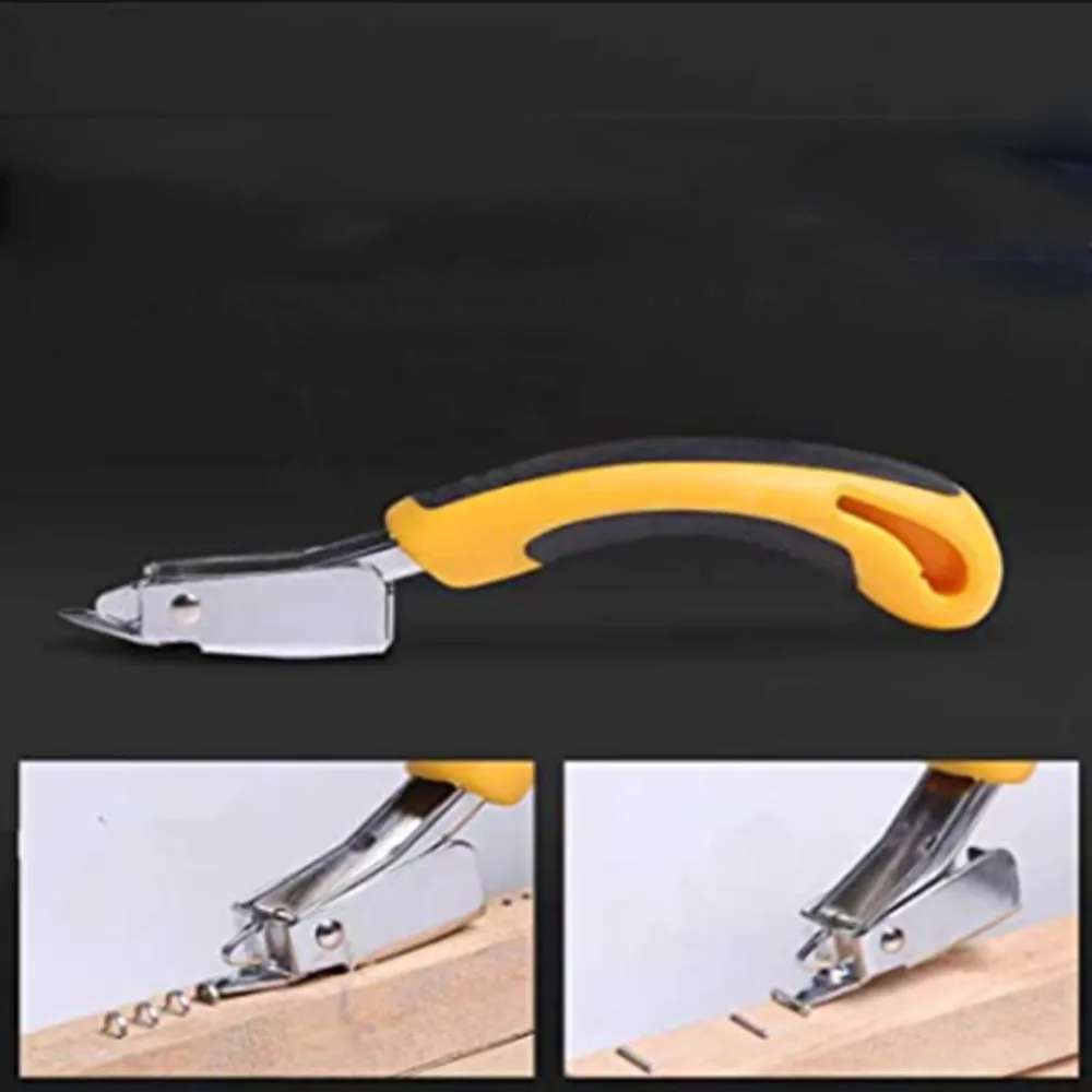 Staplers Stapler Remover Staple Puller Tool Upholstery Construction Heavy Duty Tack Lifter Office Claw Tools Removing 230425