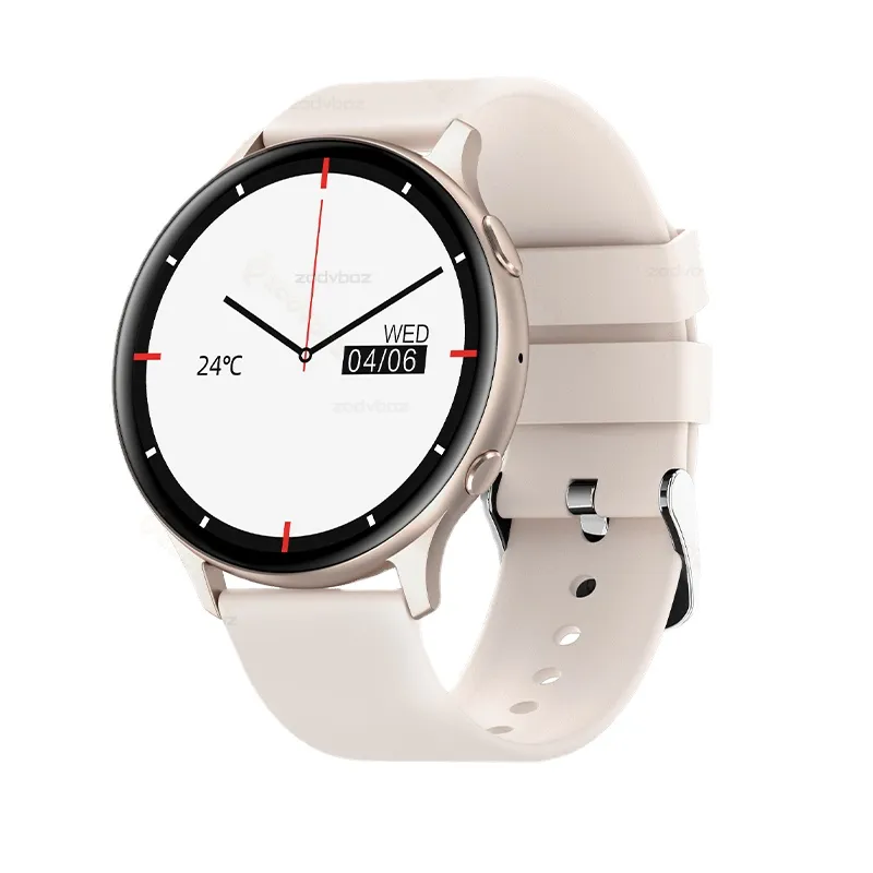 Nowy temperatura ciała Smart Watch Women Men HD 360*360 Screen Odpowiedz Wywołanie Wybieranie połączenia Smartwatch dla Samsung Watches for Women +Box