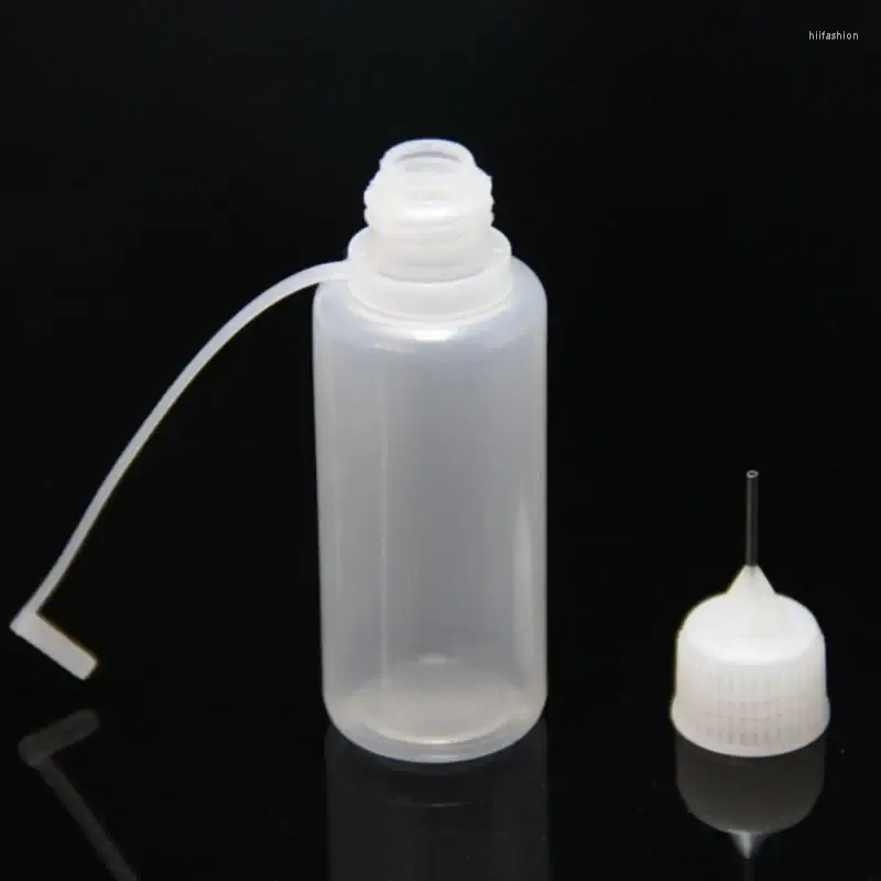 Storage Bottles Set 5/10/20/30/50/100ML Scrapbooking Paper Craft Tool Glue Applicator Needle Squeeze Bottle For Quilling