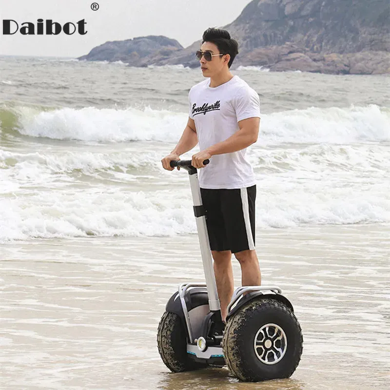 Autres articles de sport Daibot puissant scooter électrique X60 deux roues auto équilibrage Scooter 60V 2400W hors route gros pneu adultes Hoverboard Overboard 231124