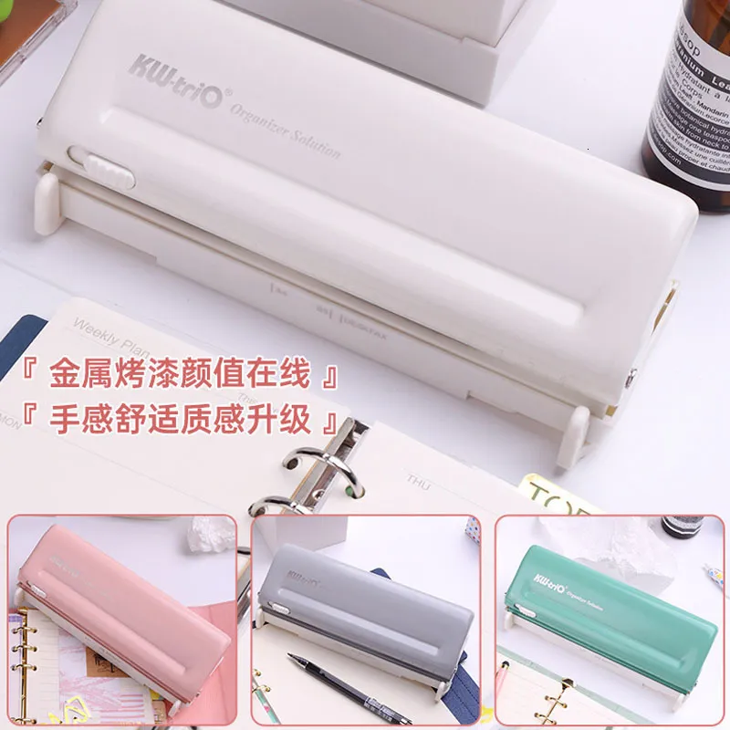 Dropship 1pc Mini Paper 6-Hole Puncher DIY A4 B5 A5 Loose Leaf