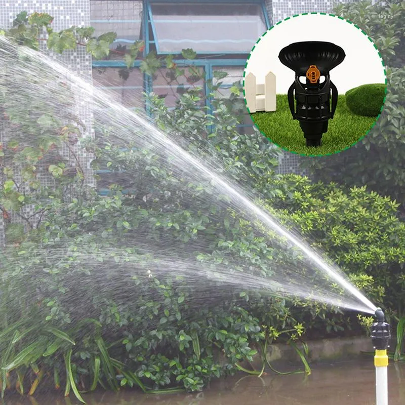 Watering Equipments 1Pc 180 Rotating Lawn Automatic Sprinkler Garden Water Sprinklers Irrigation Nozzles Pipe Hose System