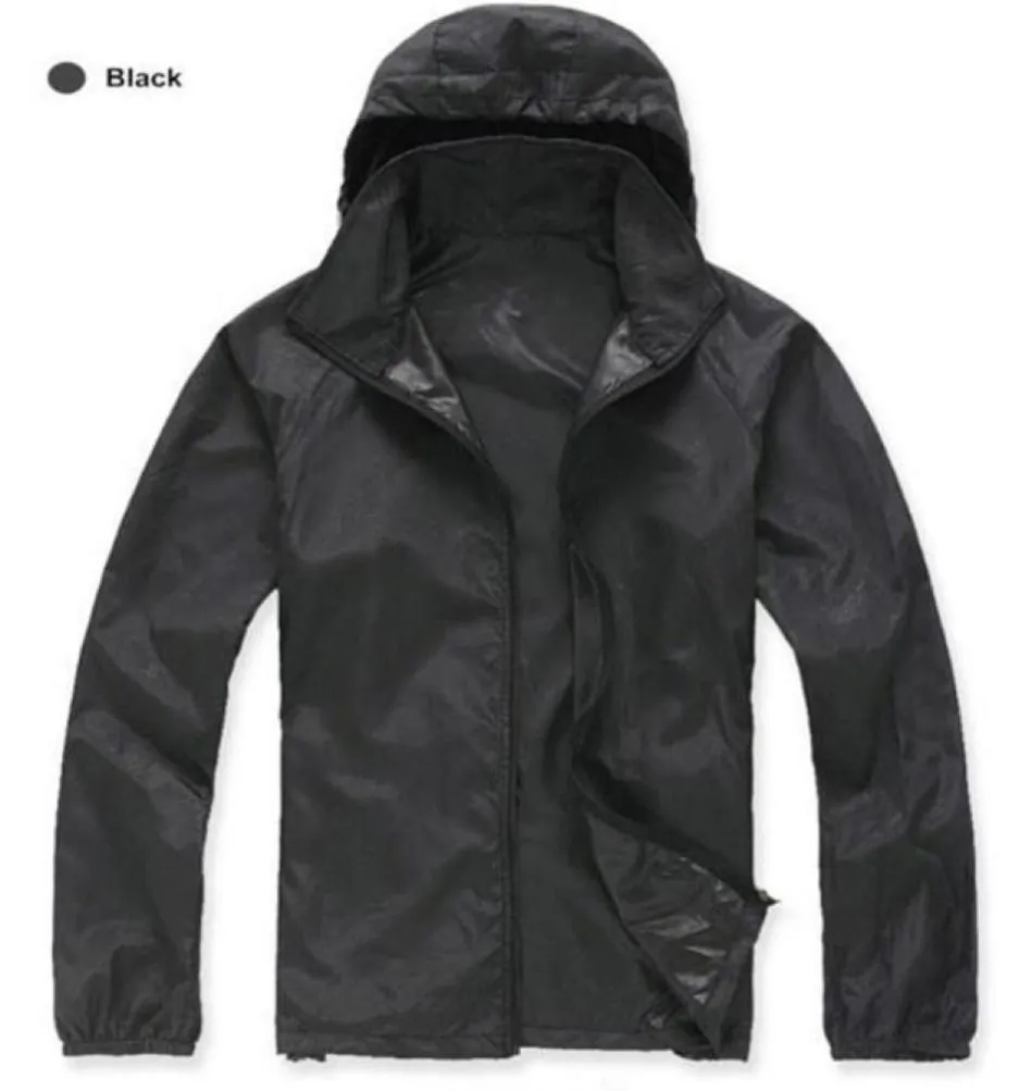 DHgate Brand Unisex Rain Jackets Windproof Waterproof Hooded Active Outdoor Coats Apparel