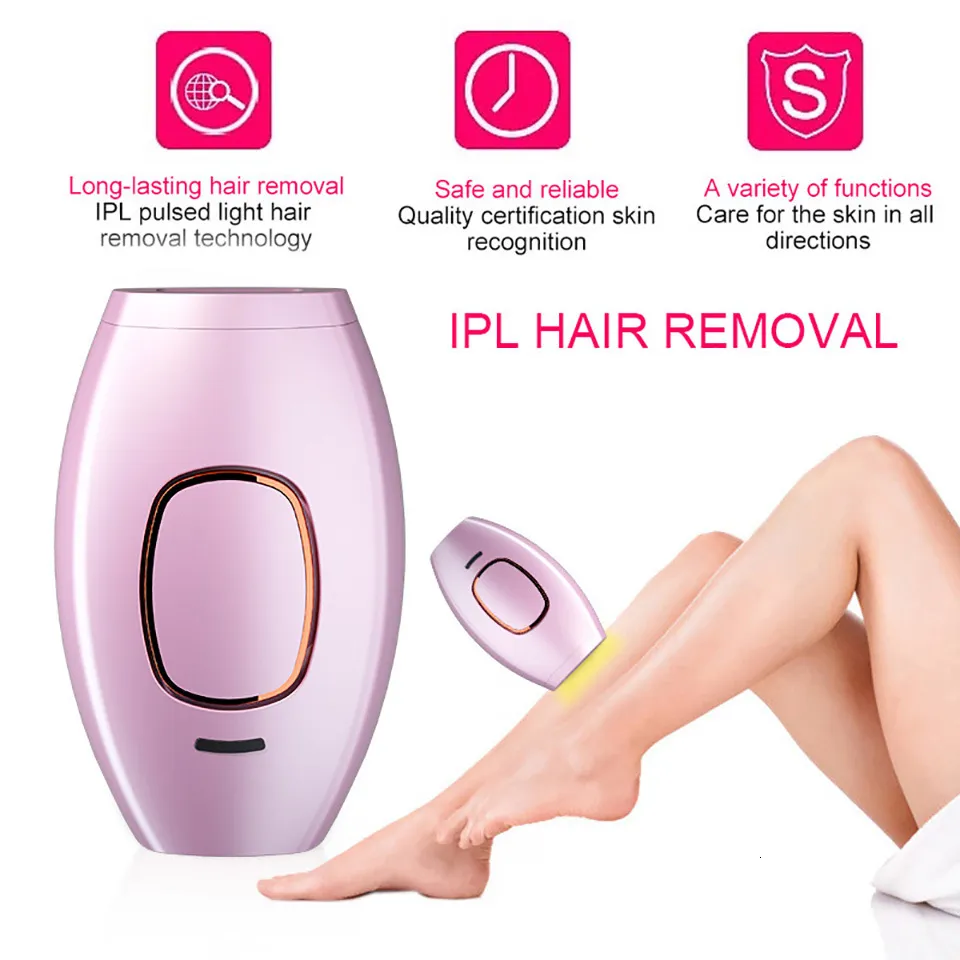 Épilateur Ipl Épilation Laser Pour Femmes Flash Épilateur Impulsions Permanent Indolore Usage Domestique 230425