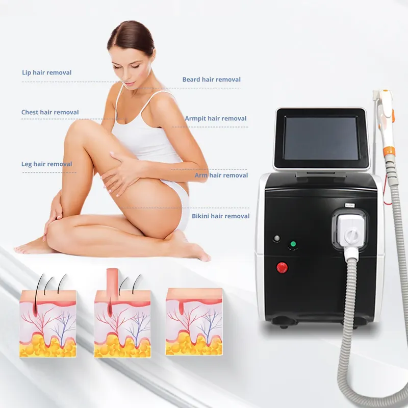 High Quality DPL Laser Hair Removal Machine For Whole Body And