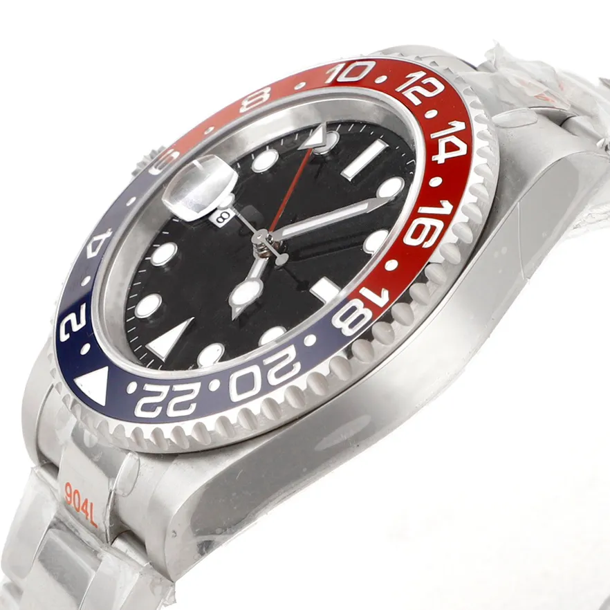 Rolex Pepsi GMT Master II Men s 40mm Ceramic Bezel Jubilee Bracelet Automatic Watch