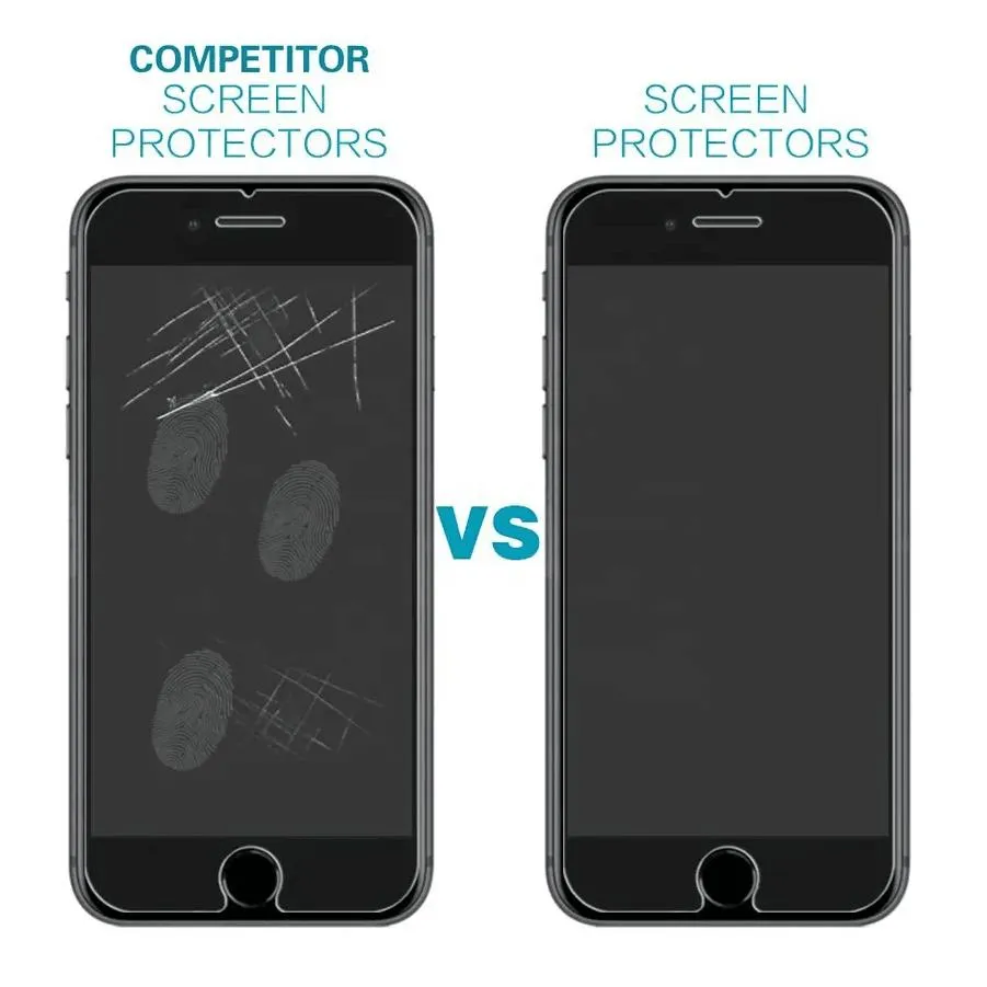 Tempered Glass Screen Protector Film For Apple iPhone 4 4S 5 5S 5C