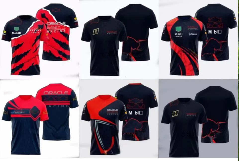 F1 Racing T-Shirt Erkekler Yaz Ekibi Aynı Özelleştirilmiş Kısa Kollu Gömlek
