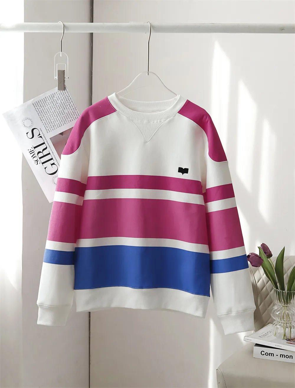 2023ss Isabel Marant Designer Sweatshirt Fashion StripeHoodie Classique Lettre-imprimé Terry Coton Pull Femmes vêtements