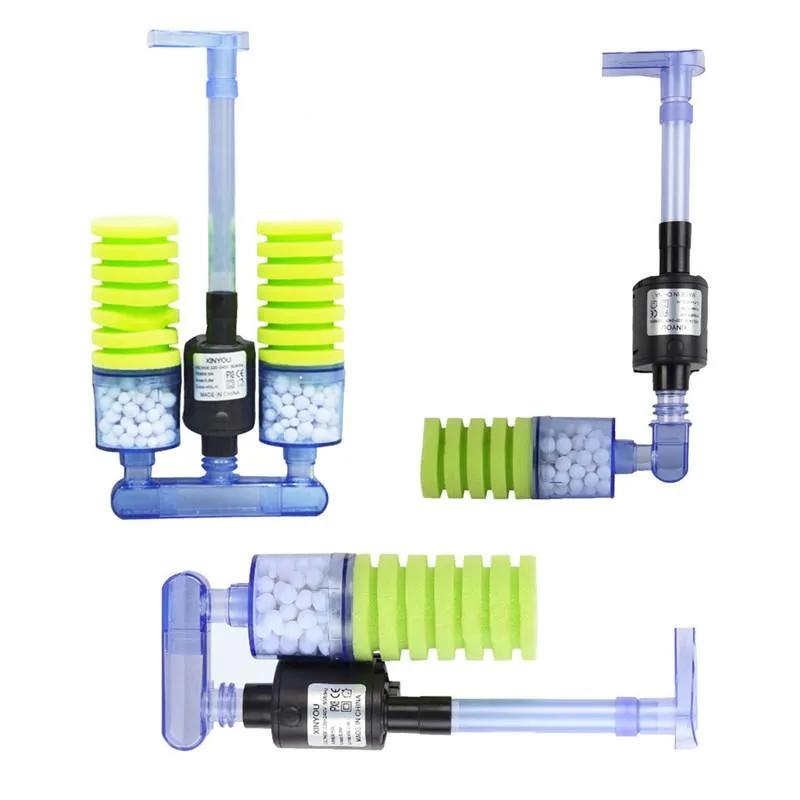 Aksesuarlar Sünger Filtre Akvaryum Balık tankı filtre balık tankı filtresi mini akvaryum filtre pompası dalgıç pompalı sünger akvaryum