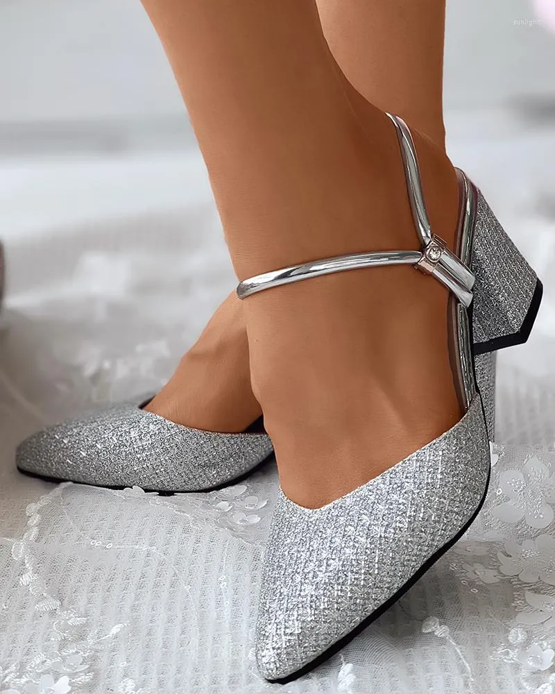 Amazon.com: Silver Dress Shoes For Women