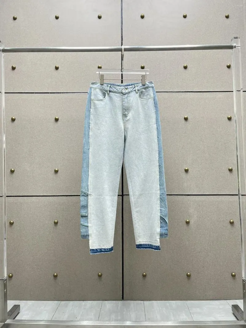 Jeans pour femmes 2023 Femmes Mode Lâche Casual Contraste Couleur Wash Radis 0906