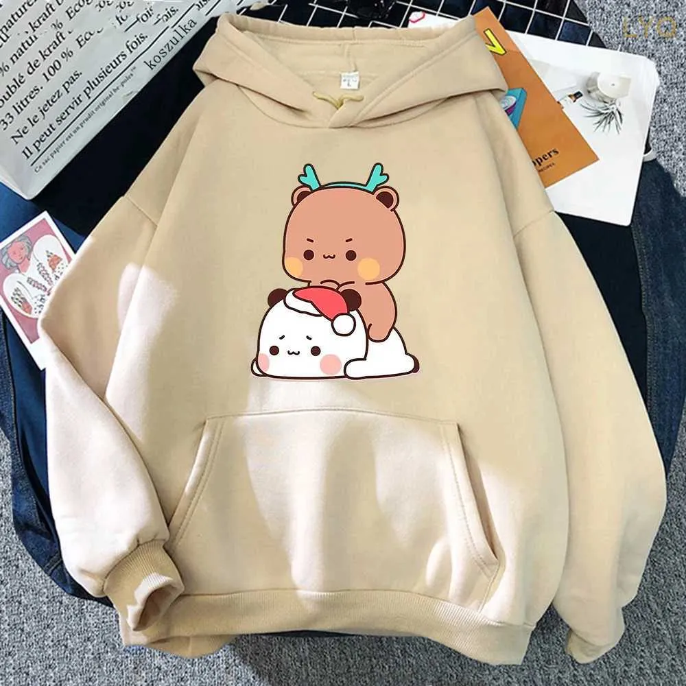 Kawaii Bubu Dudu Hoodie Aesthetic Graphic Funny Christmas Cute Oversized Sweatshirts For Women Unisex Harajuku Cartoon Plus Size Pullover From Lyq669 11.17 DHgate.Com