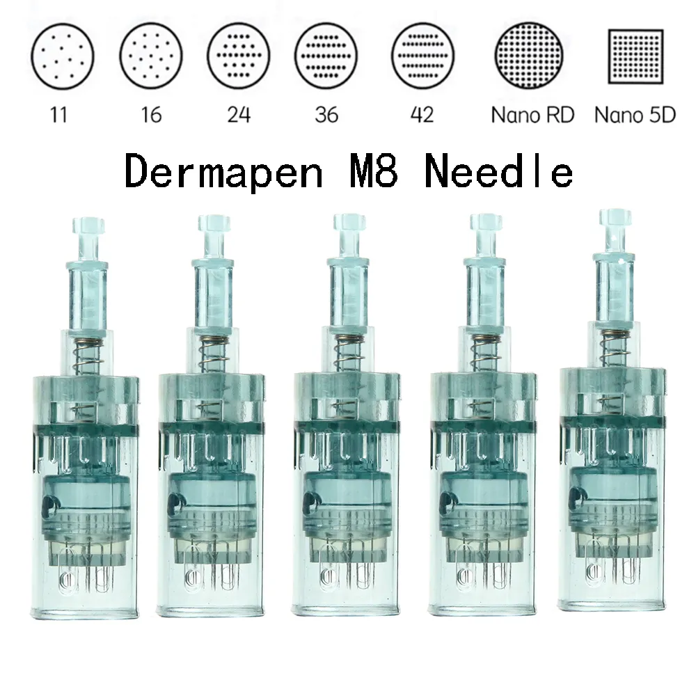 Tatueringsnålar Agujas Microneedling Ultima M8 Cartridge Needle Professional Pen Wireless Derma Auto Microneeds 230425