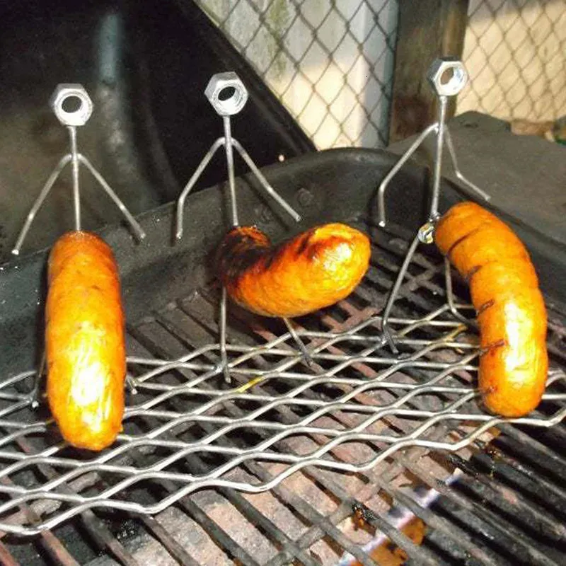 Bbq sausage holder hotsell