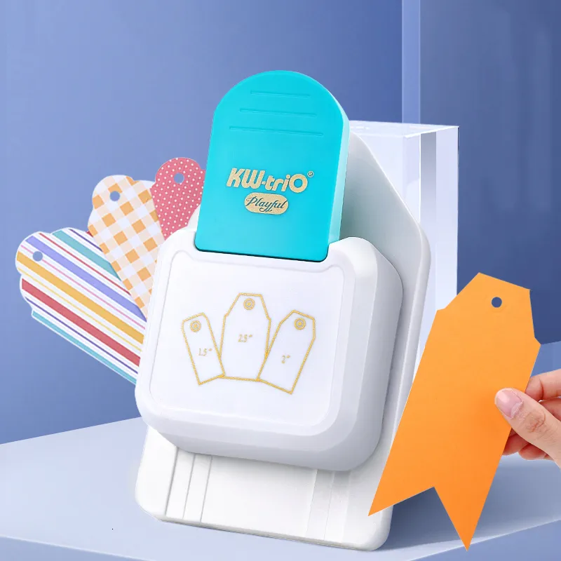 3-in-1 Crafting Station: Tag Punch, Corner Rounder & Bookmark Maker ...