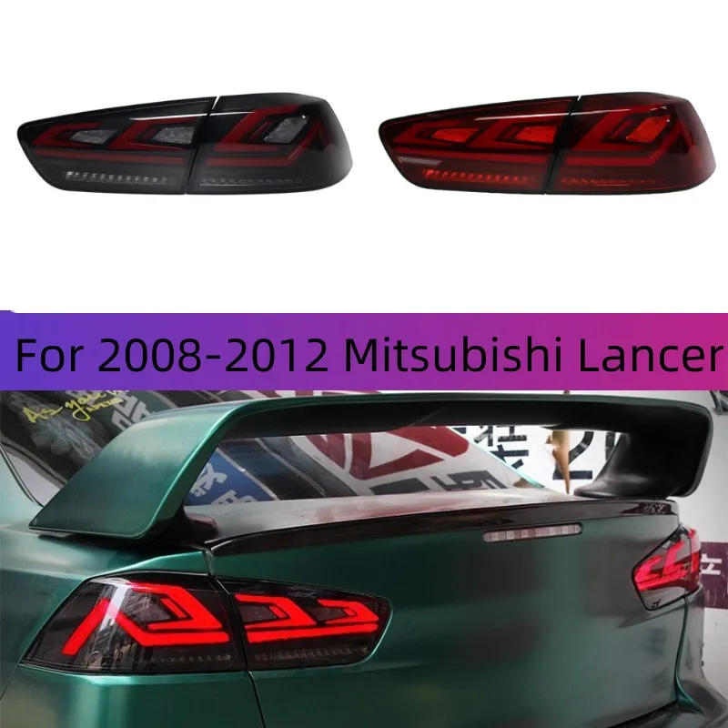 Auto LED-achterlichten Montage voor 08-12 Mitsubishi Lancer Modified LED-looplampen Brake Reverse Streamer Turn Signal Auto Accessoires Lamp