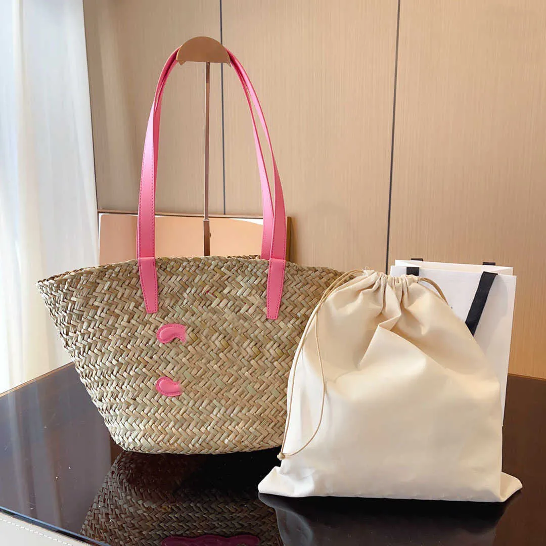 Pochette Da Donna In Paglia Intrecciata Naturale - Borsa A Tracolla Elegante Per La Spiaggia, L'Estate E Le Vacanze Boho