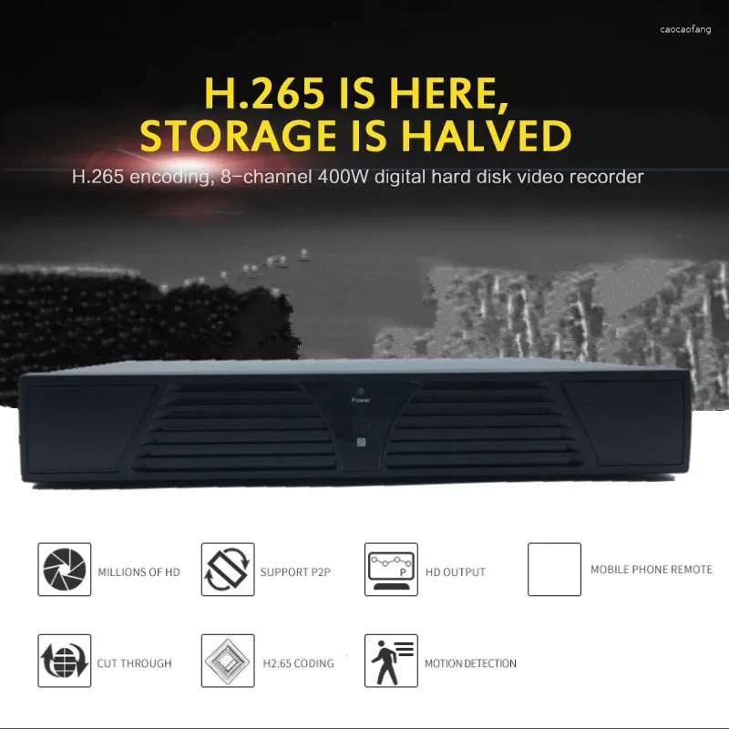 مسجل 64m 500W محمول كاميرا IP IP محمولة 4MP 5MP HDD 2024 NVR Network Video 1080p