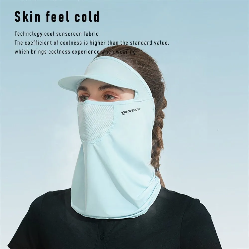 Summer Integrated Breath Sun Protection Neckline Techwear Mask For Men And  Women Ideal For Golf, Fishing, Riding And UV Protection From Jin007, $4.37