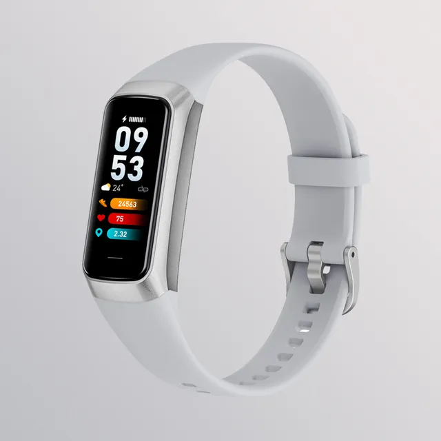 M4 Pro Smart Band Termómetro Nuevo M4 Banda Fitness Tracker Frecuencia  Cardíaca Presión Arterial Fitness Pulsera Reloj Inteligente para Android iOS