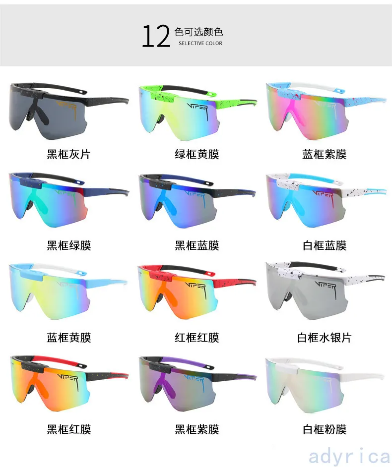 Polariserade cykling solglasögon för män kvinnor ungdoms vindtäta glasögon för baseballgolf UV -skydd förlänger avtagbar utomhus blåsig öga med låda med låda
