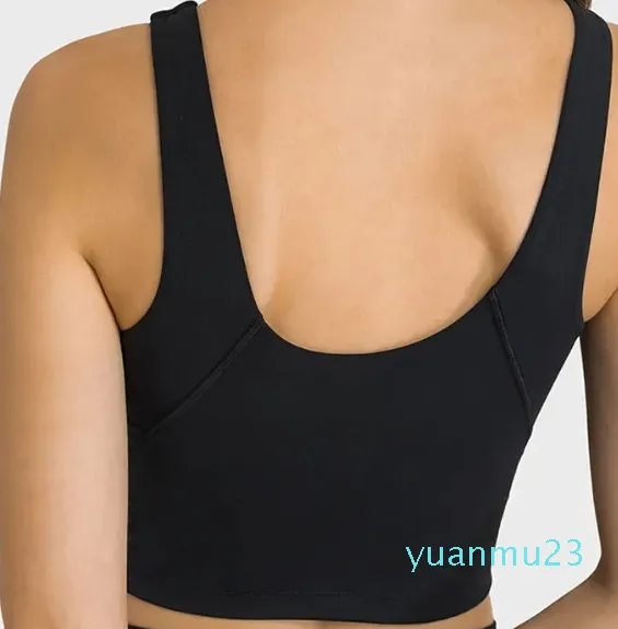 High Neck Bra Slim Fit Yoga Bras Elastic Back Sports Tank Top Breathable  Women Vest With Removable Cups From Yuanmu23, $24.1