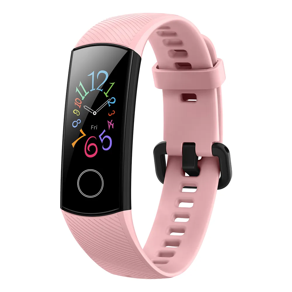 Versão global Banda de honra 5 pulseira inteligente 0,95 polegada AMOLED Touch Screen Sleep Freqüência cardíaca Monitor de fitness Bracelet Men Women