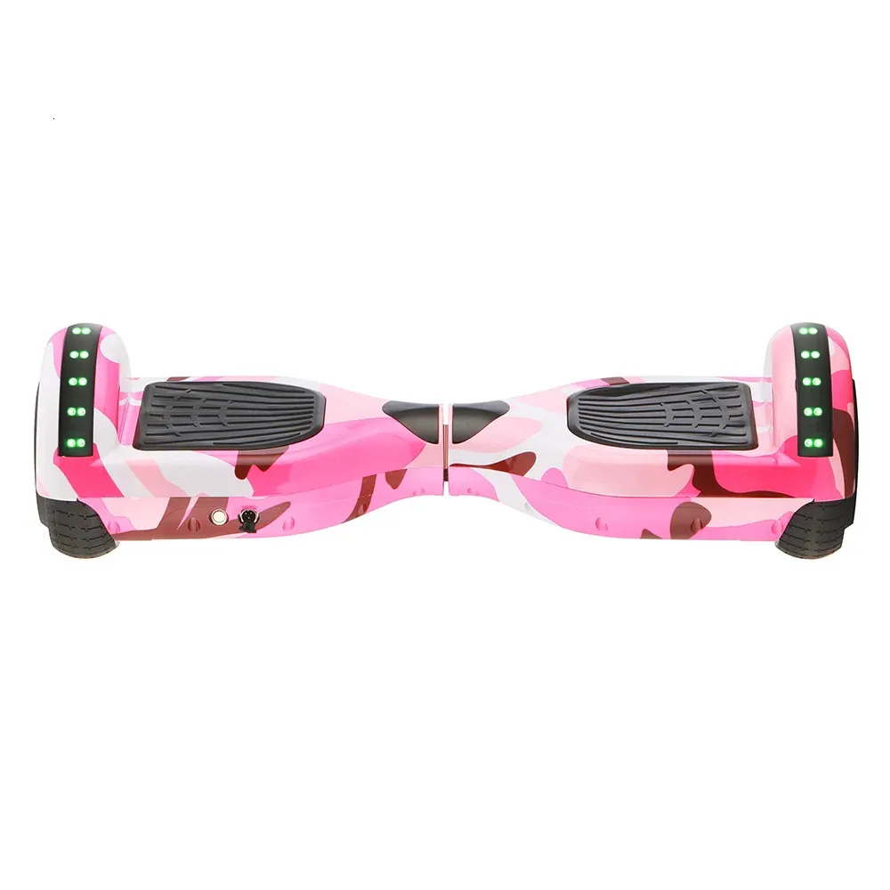 Outros artigos esportivos iSinwheel Hoverboard para criança 65 polegadas 700W skate elétrico 12kmh Smart Bluetooth Ser Balance Board com LED duas rodas 231124